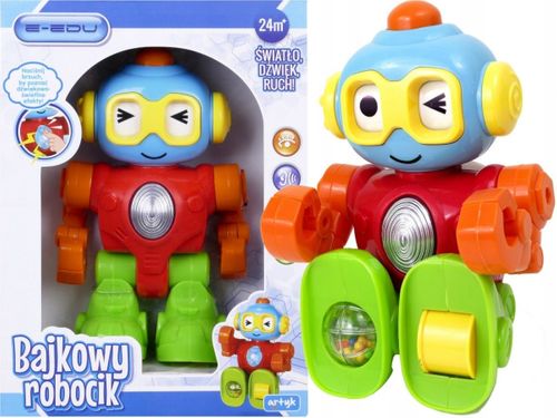 BAJKOWY ROBOCIK INTERAKTYWNY E-EDU ROBOT RUSZA SIĘ na Arena.pl