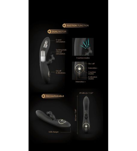 Ssący wibrator króliczek - Dorcel na Arena.pl