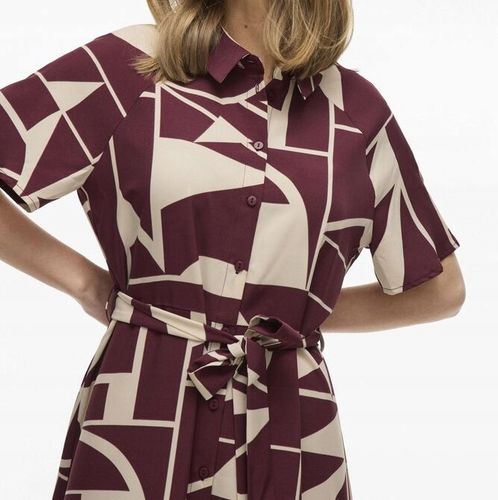 VILA VIEBBA - Sukienka koszulowa R40 na Arena.pl