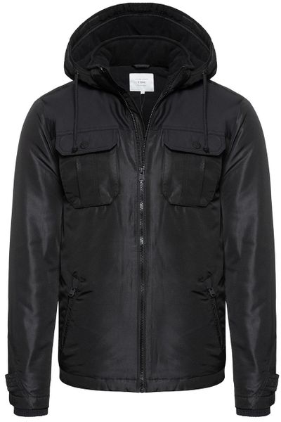 KURTKA JACK & JONES JCOFLICKER JACKET BLACK 12115962 S zdjęcie 3