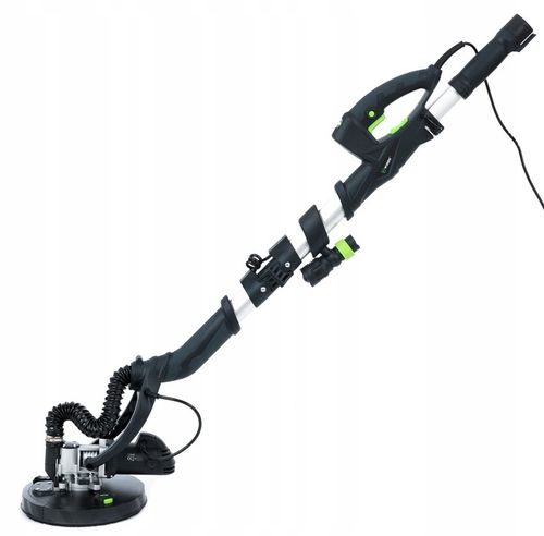 SZLIFIERKA ŻYRAFA DO GIPSU GŁADZI TYNKU LED DWIE GŁOWICE PAPIER 12x na Arena.pl