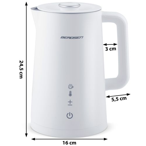 Czajnik elektryczny 1,7l Berdsen BD-709 biały na Arena.pl