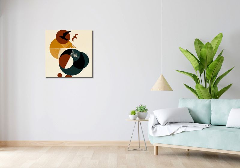 Obraz 60x60cm Kosmiczne Migracje zdjęcie 2
