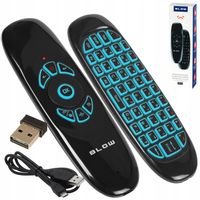 KLAWIATURA PILOT MEMBRANOWA 3W1 SMART TV PC AIR MOUSE MYSZKA NA RUCH