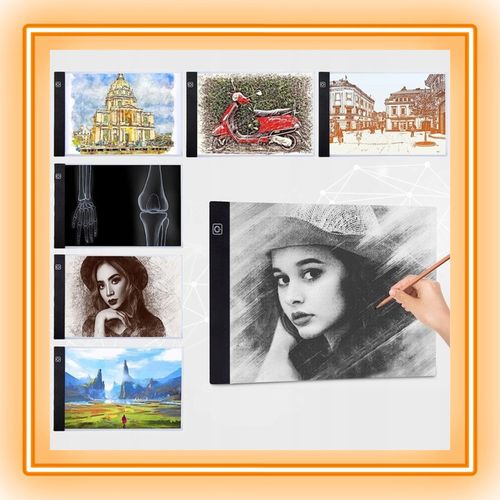 TABLET GRAFICZNY TABLICA DZIECI RYSOWANIA DESKA KREŚLARSKA LED + 5 GRATISÓW na Arena.pl