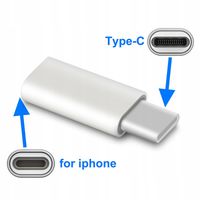przejściówka IPHONE DO USB-C  -  10 szt