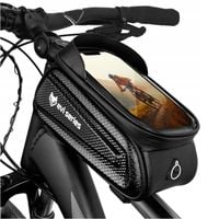 SAKWA ROWEROWA WODOODPORNA UCHWYT ETUI NA TELEFON TORBA NA RAMĘ