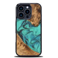 etui bewood unique do iphone 16 pro - turquoise