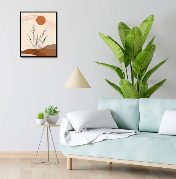 Plakat 40x50cm Złote Źdźbła zdjęcie 4