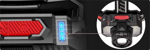 MOCNA LATARKA CZOŁOWA 1000lm 10W CZOŁÓWKA 6 TRYBÓW AKUMULATOR 500m ZOOM MOC na Arena.pl