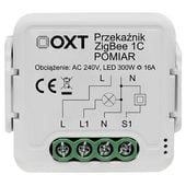 MODUŁ OXT PRZEKAŹNIK 1 OBWÓD 16A ZIGBEE TUYA ALEXA GOOGLE