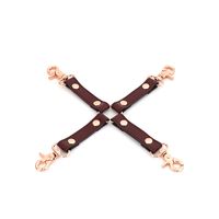 uprząż bondage wine red hogtie liebe seele