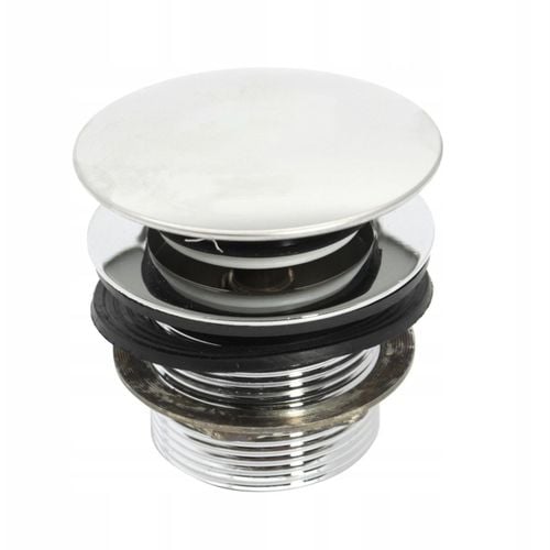 KOREK DO BRODZIKA Z SITKIEM WANNY SYFON STANDARD KLIK-KLAK na Arena.pl