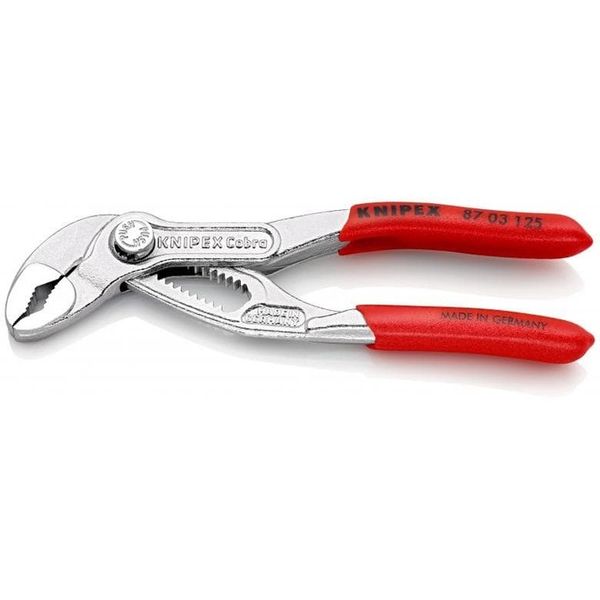 KNIPEX SZCZYPCE NASTAWNE DO RUR COBRA 87 03 125 zdjęcie 1