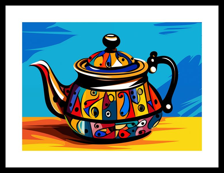 Plakat 35x25cm Może Herbatki? zdjęcie 3