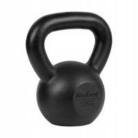 Kettlebell żeliwny 10kg kettle hantel obciążenie odważnik do ćwiczeń