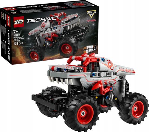 42200 - lego technic - monster jam™ thunderroarus™ z napędem typu pull-back na Arena.pl