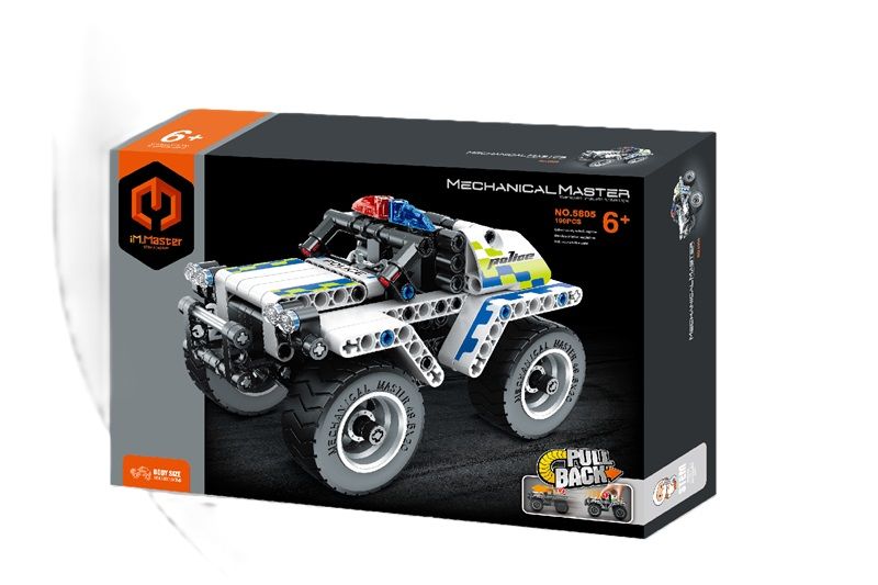 IM.MASTER klocki auto policja 199el 5805 40172 zdjęcie 1