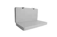 materac gimnastyczny Gamma 100x100 cm dwuczęściowy 8 cm szary