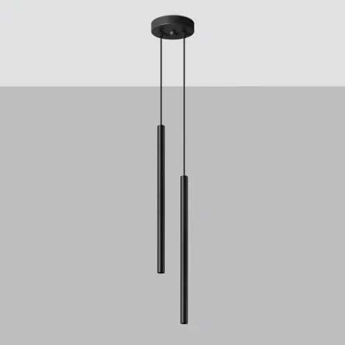 Lampa wisząca PASTELO 2 czarna na Arena.pl