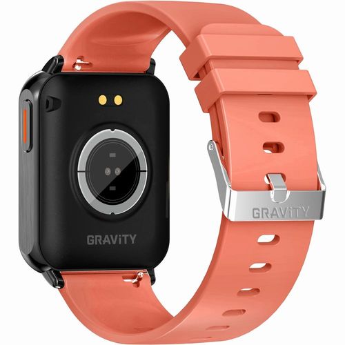 smartwatch gravity czerwono czarny 2 paski gt17-10 na Arena.pl