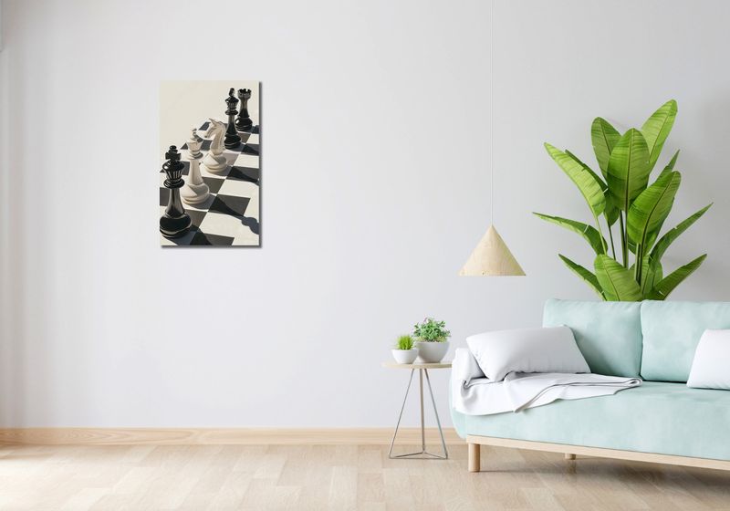 Obraz 40x70cm Szach i Mat zdjęcie 2