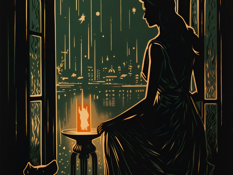 Plakat 40x30cm Nocne Szeptanie zdjęcie 1