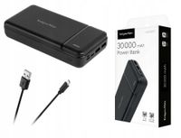 Power Bank 30000Mah Kruger&Matz Usb-C 2Xusb 5V