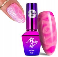ŻEL DO ZDOBIEŃ NA MOKRO AQUA GEL MOLLYLAC EFEKT BLOOMING HEMA FREE 10G