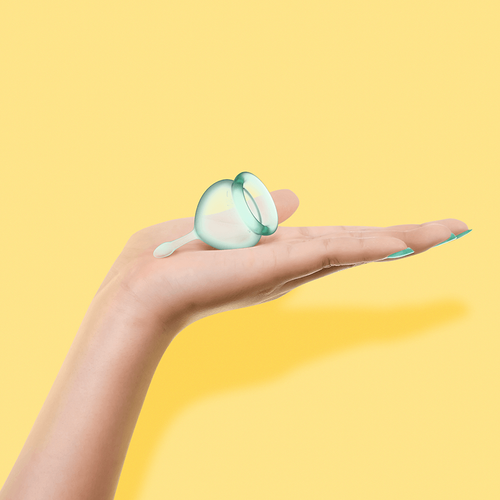 Satisfyer Feel Good Menstrual Cup Set Light Green na Arena.pl