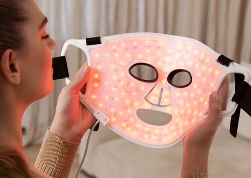 Maska do twarzy LED SILKN FLM100PE1001Biały na Arena.pl