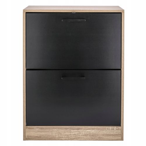 SZAFKA na buty regał 2 KOMORY OBUWIE komoda pojemna do przedpokoju na Arena.pl