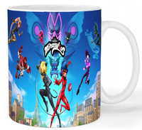 Kubek ceramiczny Biedronka i Czarny Kot - Miraculous