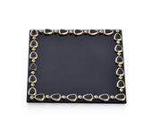 podstawka ELIA BLACK 15x15xh1cm