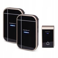 Dzwonek Bezprzewodowy Aigostar 1-Przycisk 2-Odbiorniki 230V