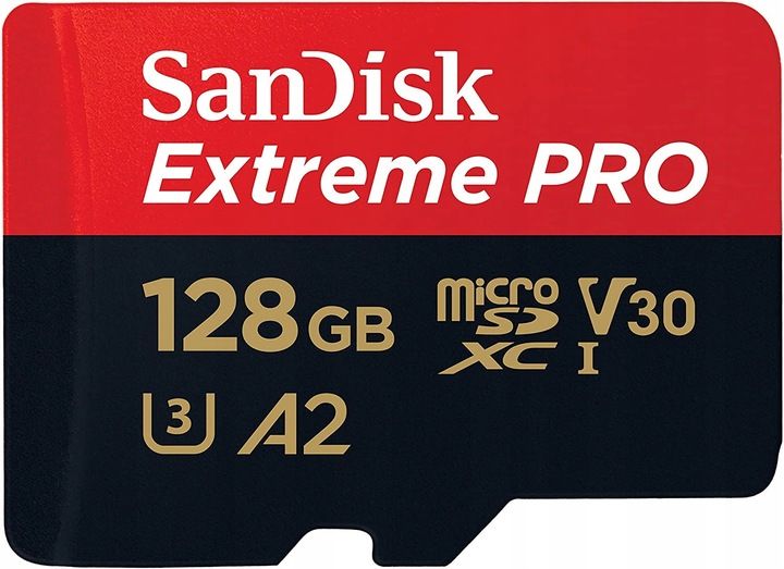 Karta pamięci SanDisk Extreme PRO microSDXC 128 GB zdjęcie 3