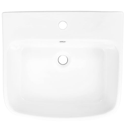 Umywalka ścienna ceramiczna biała 500x450x410mm na Arena.pl