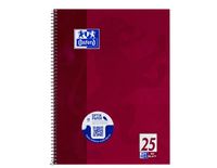KOŁOZESZYT A4/80K  OXF SCHOOL BORDOWY 100050355