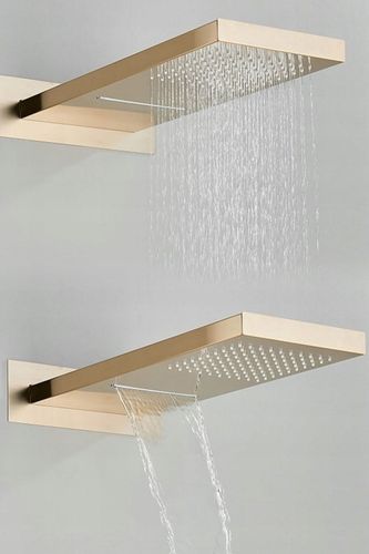 Bateria prysznicowa - złota na Arena.pl