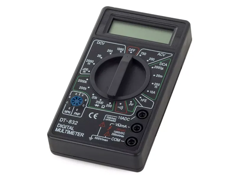 Miernik multimetr tester cyfrowy z sygnałem lcd zdjęcie 4