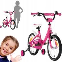 Rower dziecięcy dla dziewczynki Kellys Emma Pink 2023 16 cali