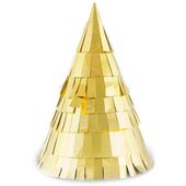 czapeczki party 6szt.  ZŁOTE
