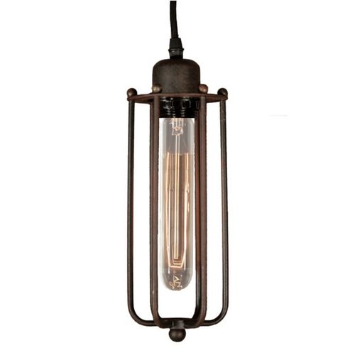 Lampa wisząca Amsterdam Loft 4 rusty D2 na Arena.pl