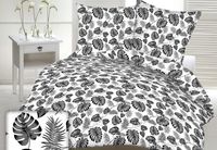 Pościel z kory 160x200 wzór egzotyczne liście 2