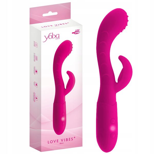 Silikonowy, elegancki wibrator króliczek zdjęcie 4