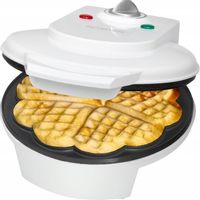 MOCNA GOFROWNICA DUŻE CHRUPIĄCE GOFRY WAFLE SERDUSZKA 1200W