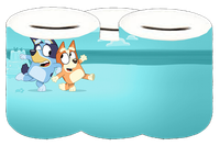 Skarbonka Ceramiczna Bluey i Przyjaciele - Blue i Bingo