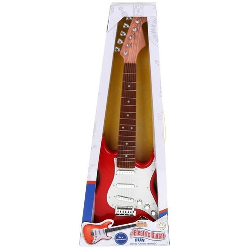 Gitara Elektryczna Rockowa Melodie - Czerwona na Arena.pl