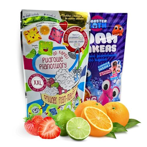 Zestaw do kąpieli dla dzieci Pianotwory i kule do kąpieli z zabawkami na Arena.pl