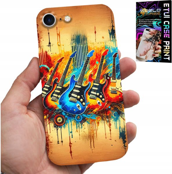 ETUI DO IPHONE 16e - GITARA ELEKTRYCZNA, ROCK AND ROLL, METAL zdjęcie 1